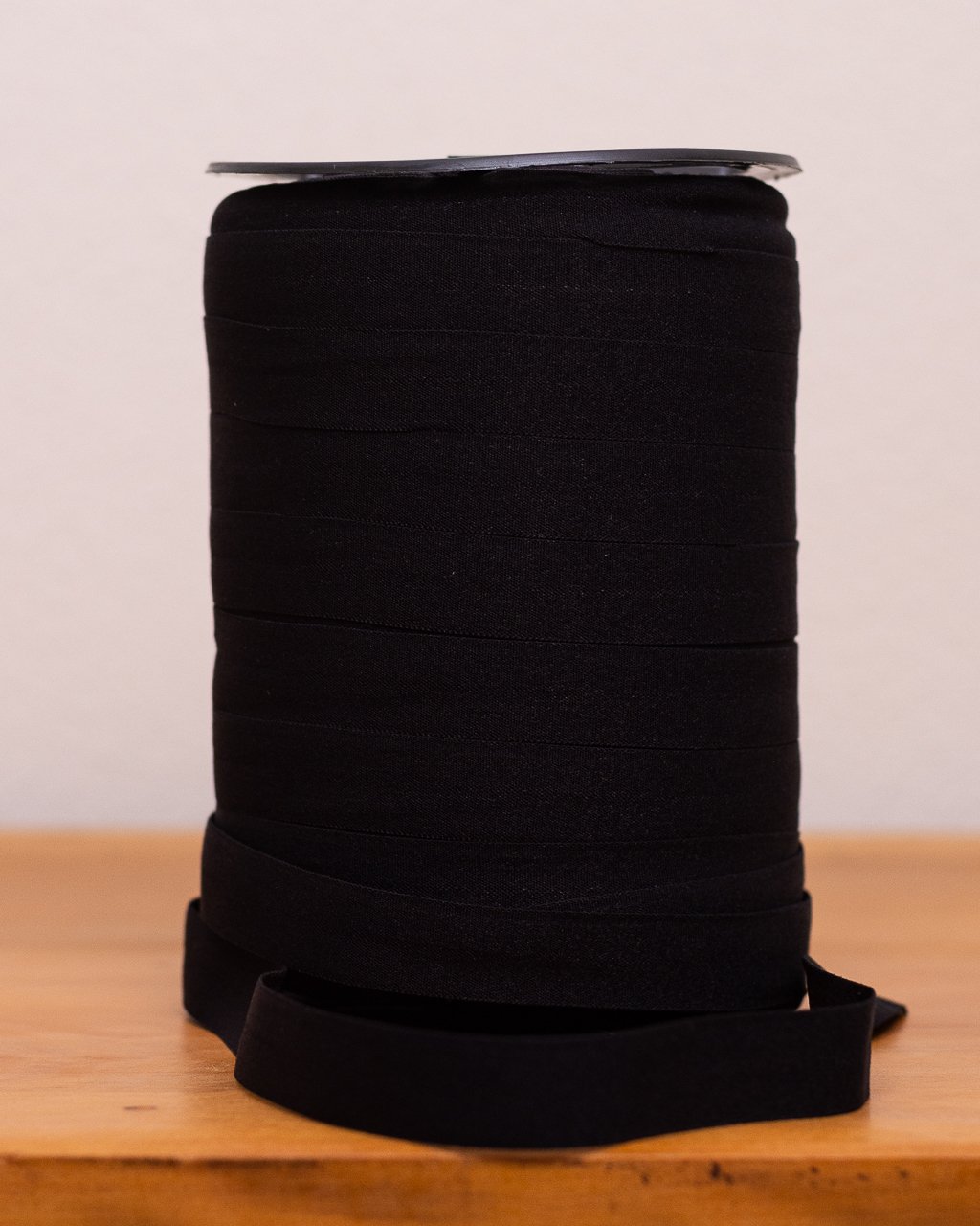 Elástico dobrável Maira 16 cor Preto para lingerie e moda esportiva