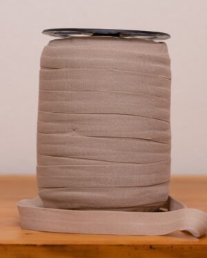 Elástico Dobrável Malva cor Chocolate – Rolo com 50 metros