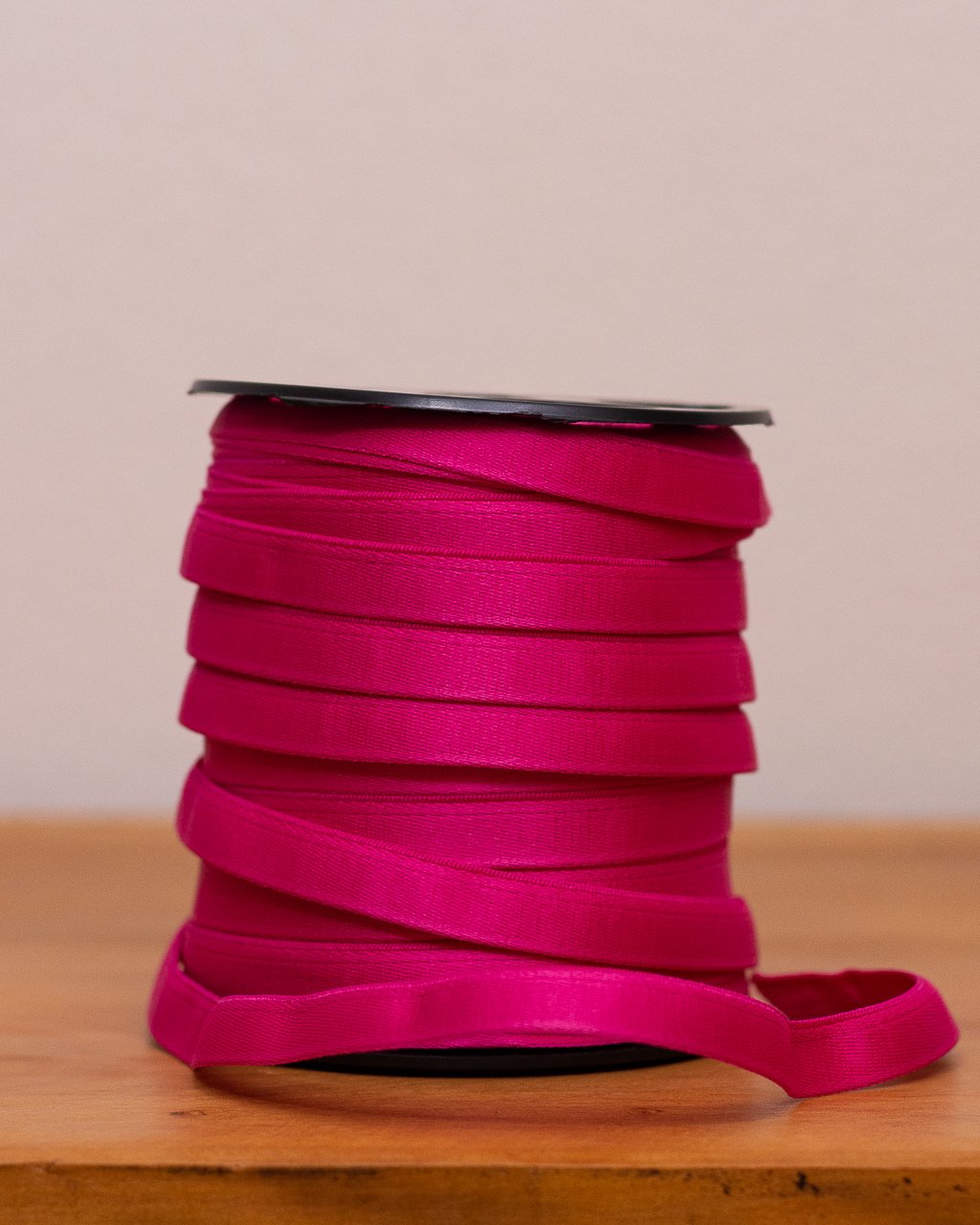 Elástico viés de arco Taquara 10 cor Pink vibrante para lingerie feminina