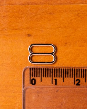 Regulador de níquel para sutiã, fivela metálica para ajuste de alças