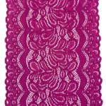 Renda 114 na cor odalisca para lingerie com visual vibrante