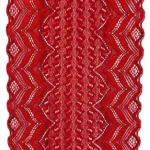 Renda 112 na cor rubi Evelin Tecidos e Aviamentos