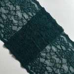 Renda para Lingerie Cor Submarine | Evelin Tecidos e Aviamentos Renda para lingerie na cor Submarine da Evelin Tecidos e Aviamentos com desenho delicado ideal para confecção de peças de moda íntima.