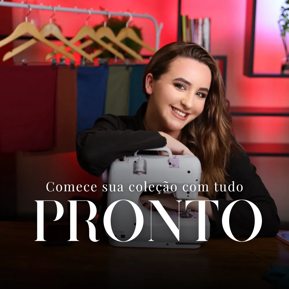 kit fabricação de lingerie completo para começar confecção com tudo pronto