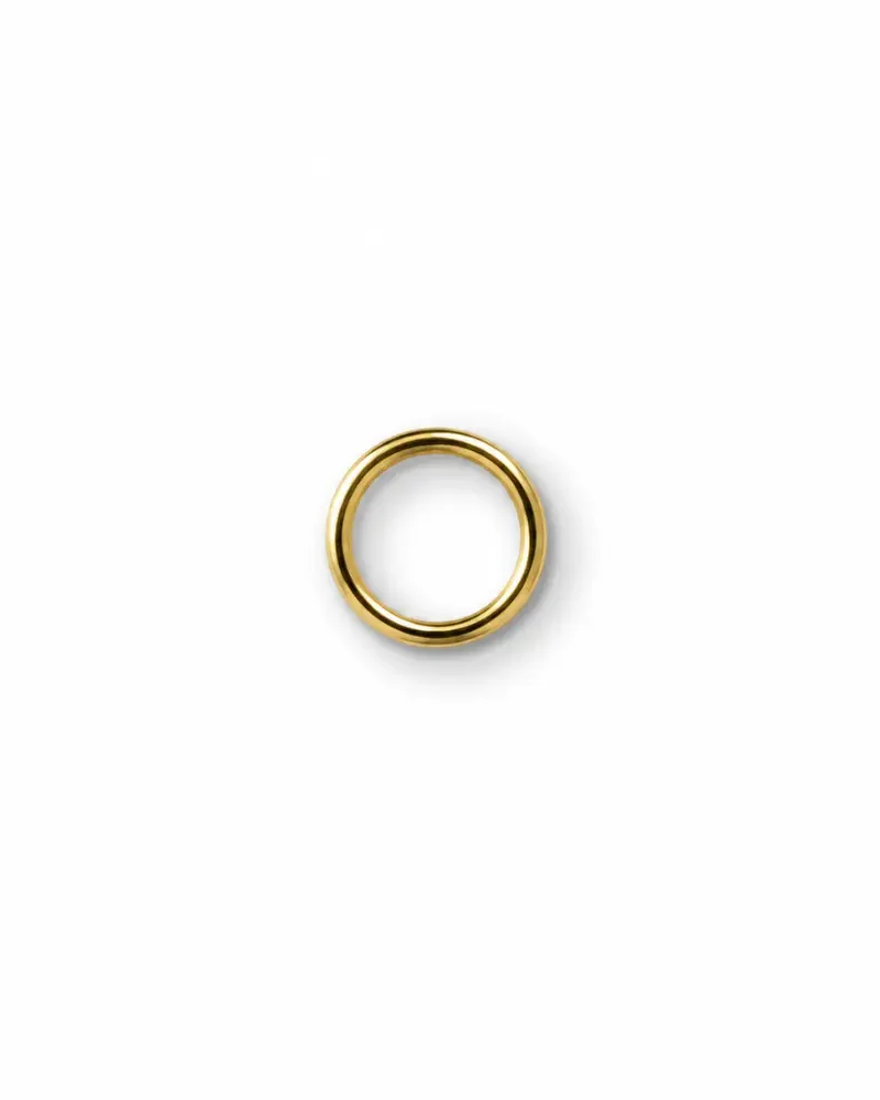 Argola Banhado a ouro 24k