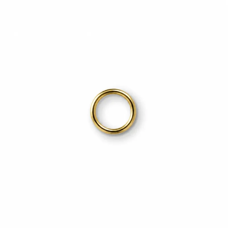 Argola Banhado a ouro 24k